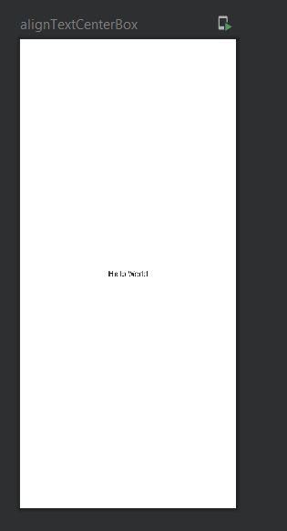 Text center vertically in Box - Jetpack Compose